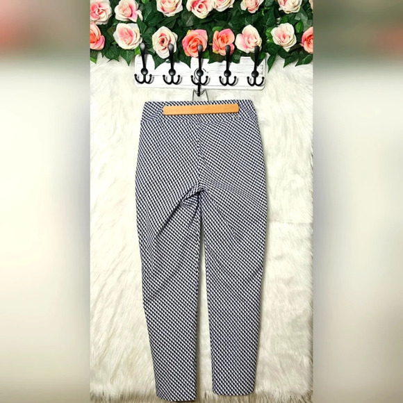 Up! Patterned Skinny Fit Stretch Slacks - Picture 3 of 6